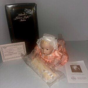 NIB Ashton Drake Knowles Doll Heather Yolandas Picture Perfect Babies Doll COA